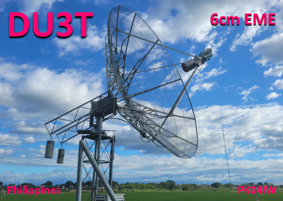 DU3T dish 6cm QSL