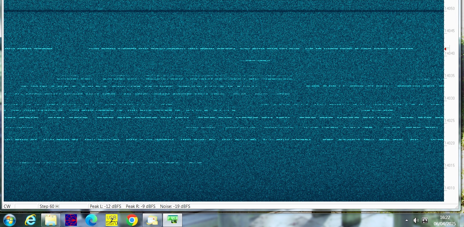 G3LTF SDR screen DUBUS 23cm