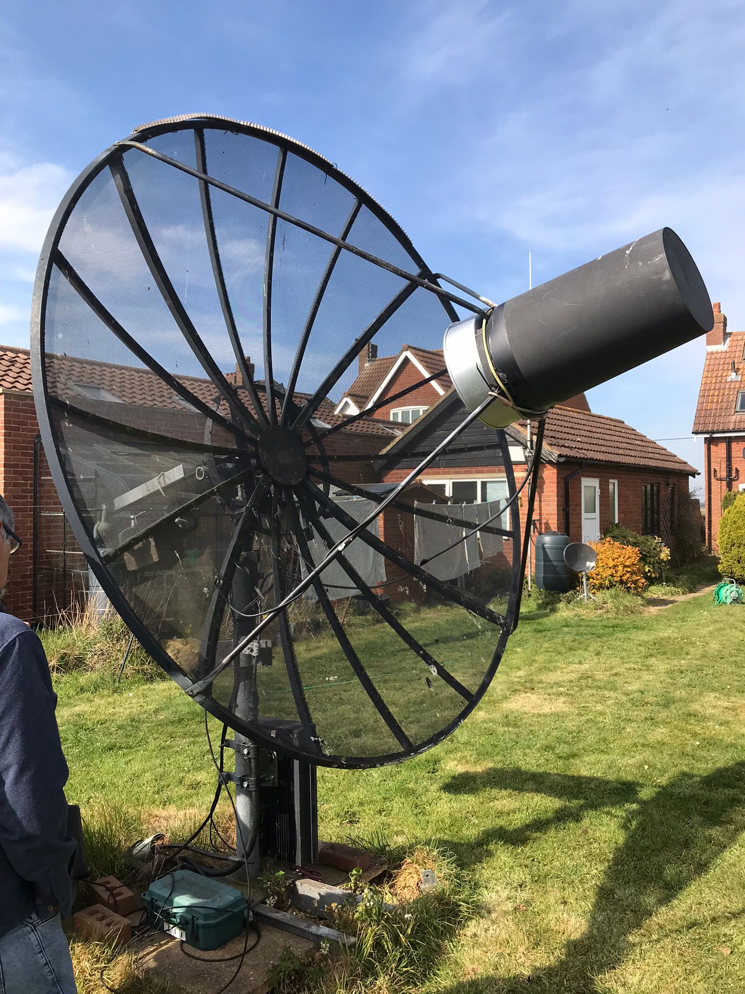 G4DDK 2m3 dish with 23cm feed