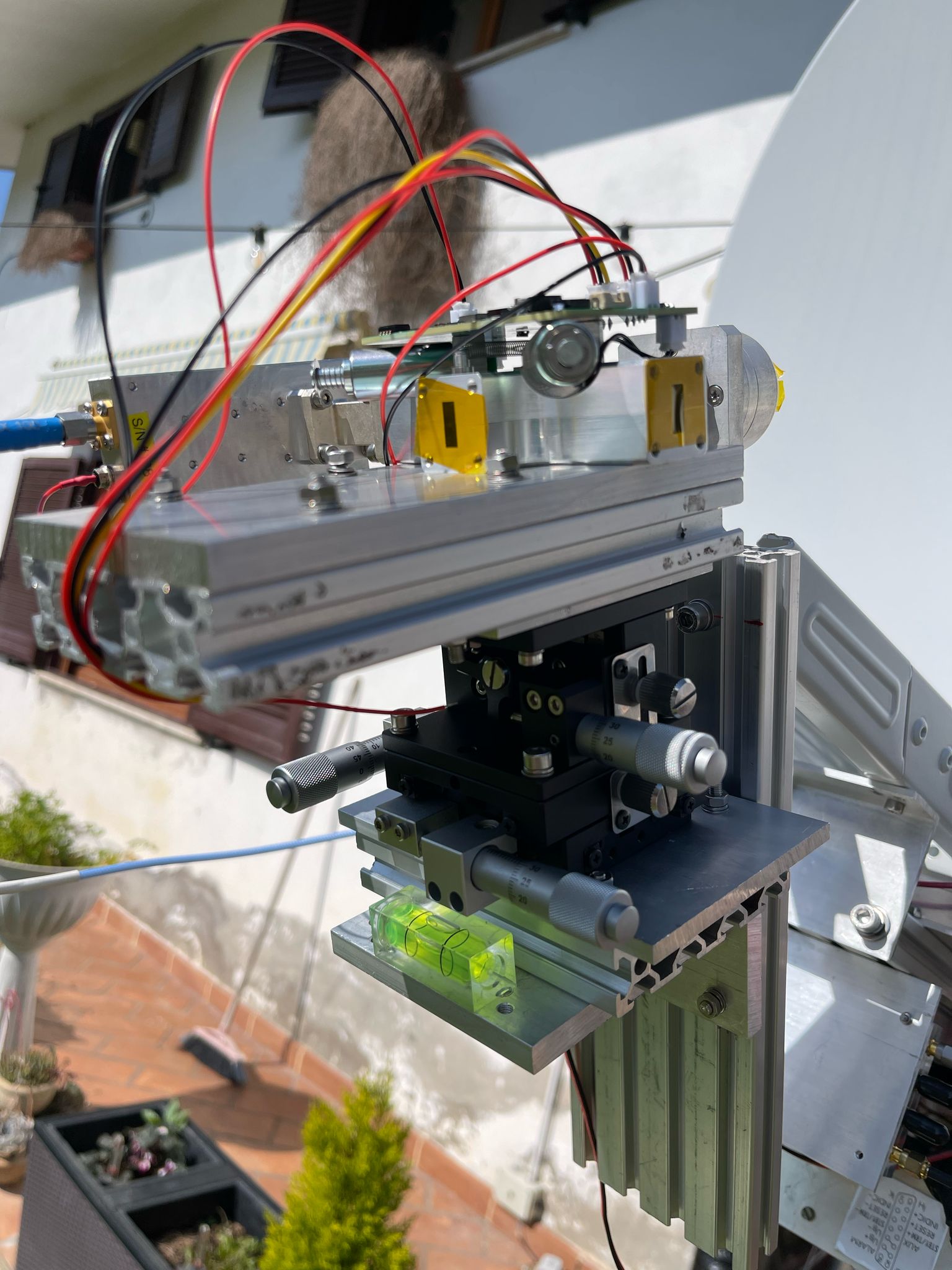 IZ0JNY precision feed adjustment system