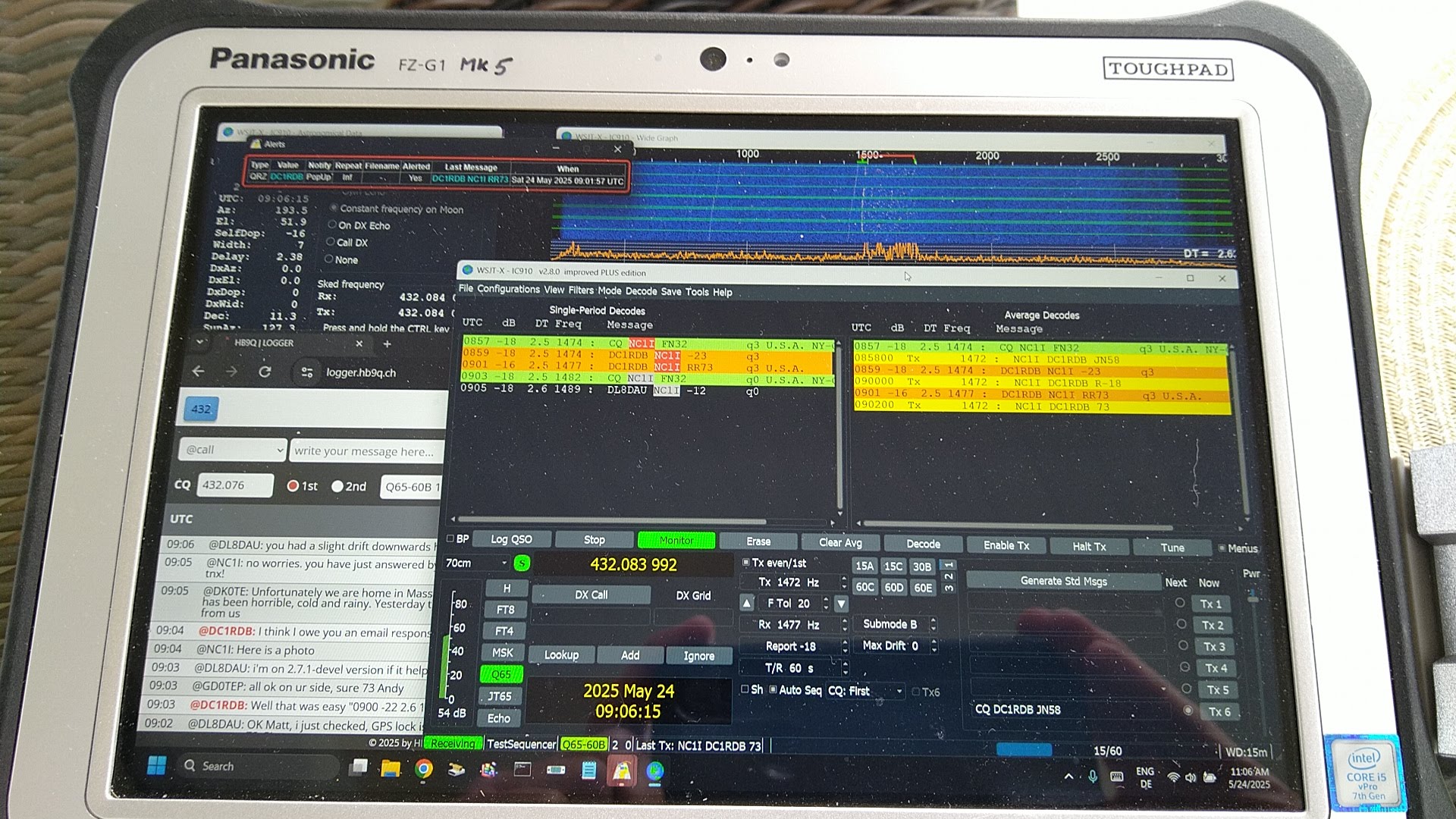 DC1RDB NC1I QSO