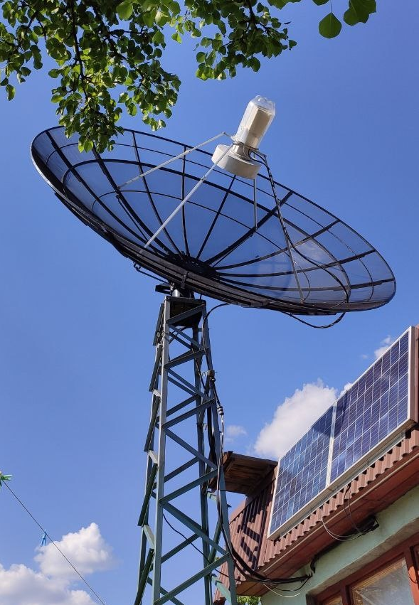 RX3DR 3.7 m dish