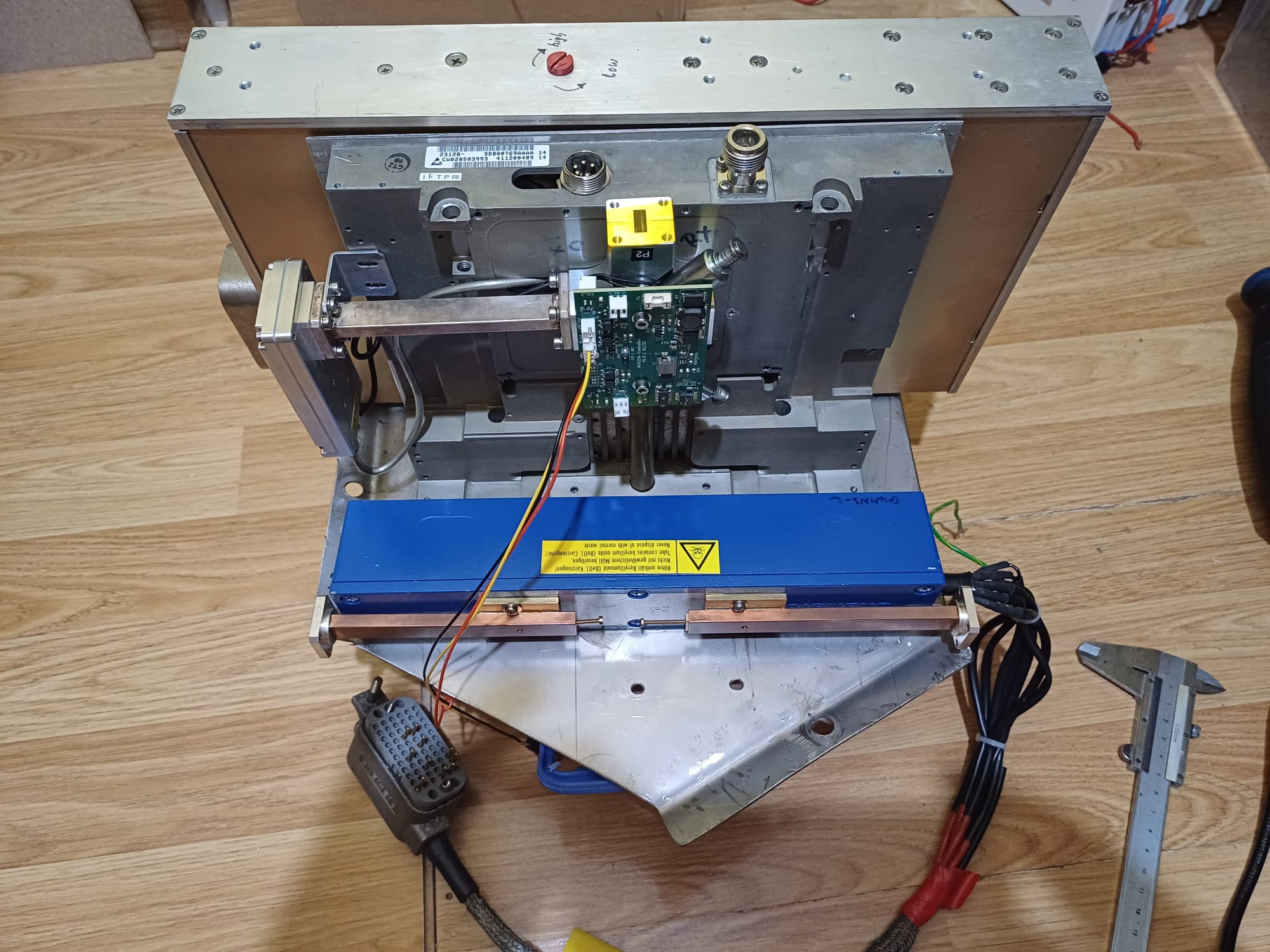 YO8RHI 24 GHz EME setup