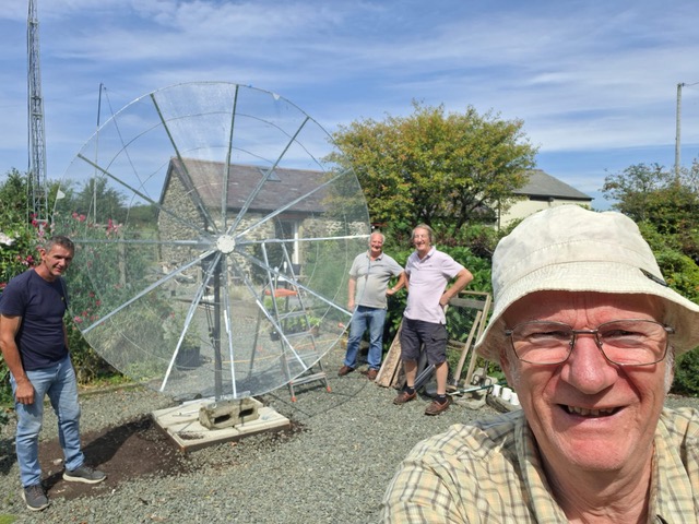 GW4ZHI antenna team G0LBK G4YTL GW4ZHI GW4VPX