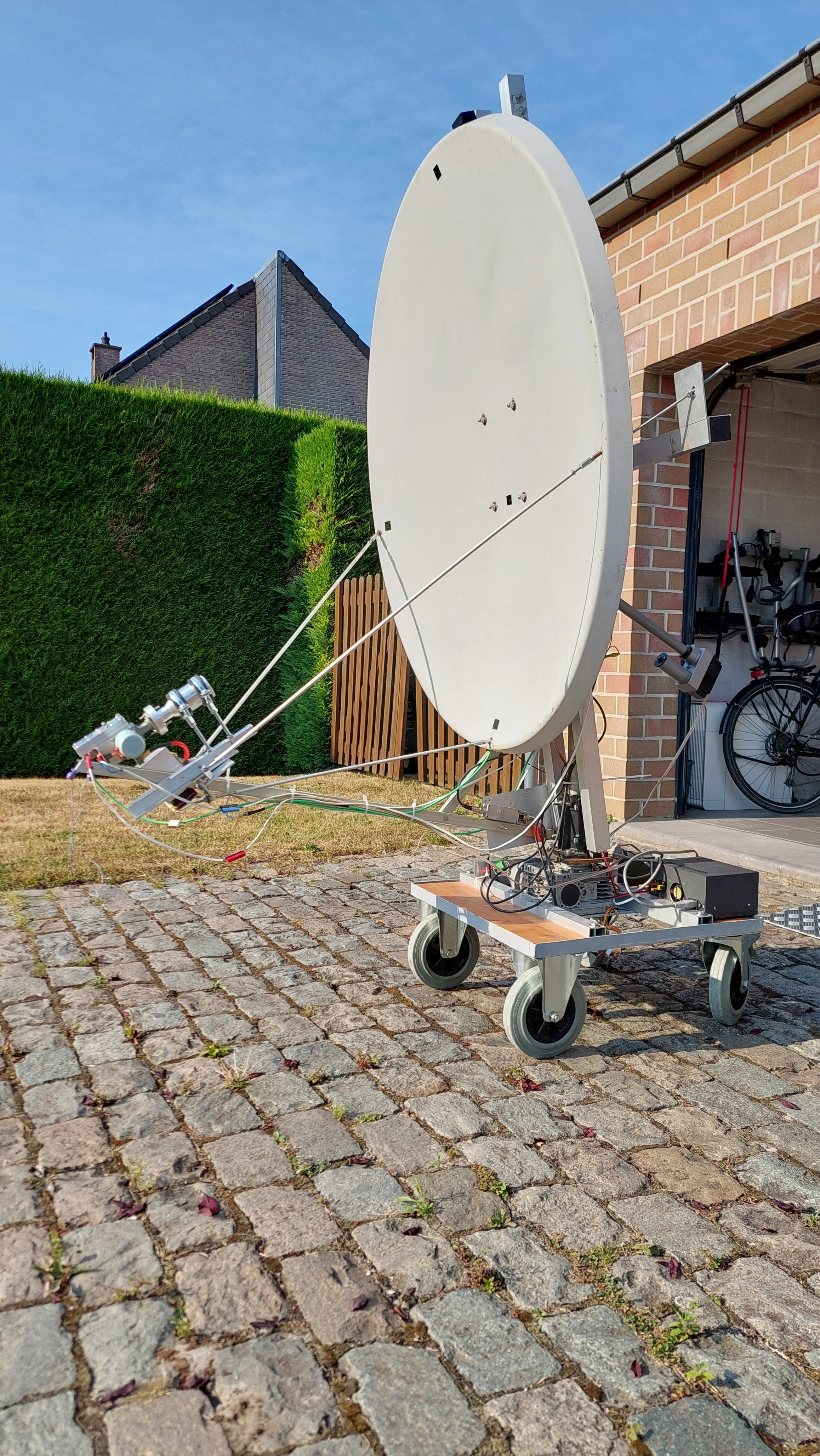 ON4CDU 1.20 m dish