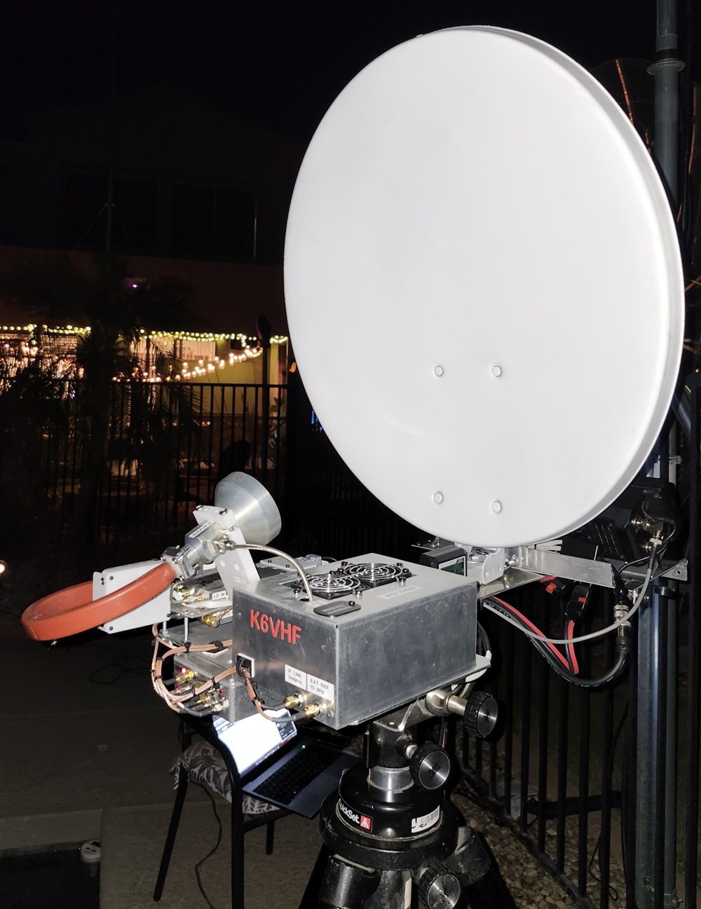 K6VHF portable 3 cm setup