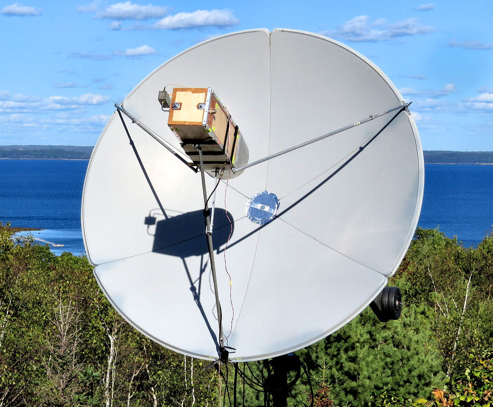KA1GT 1500 cm dish