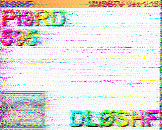 tx by DL0SHF rx by PI9RD