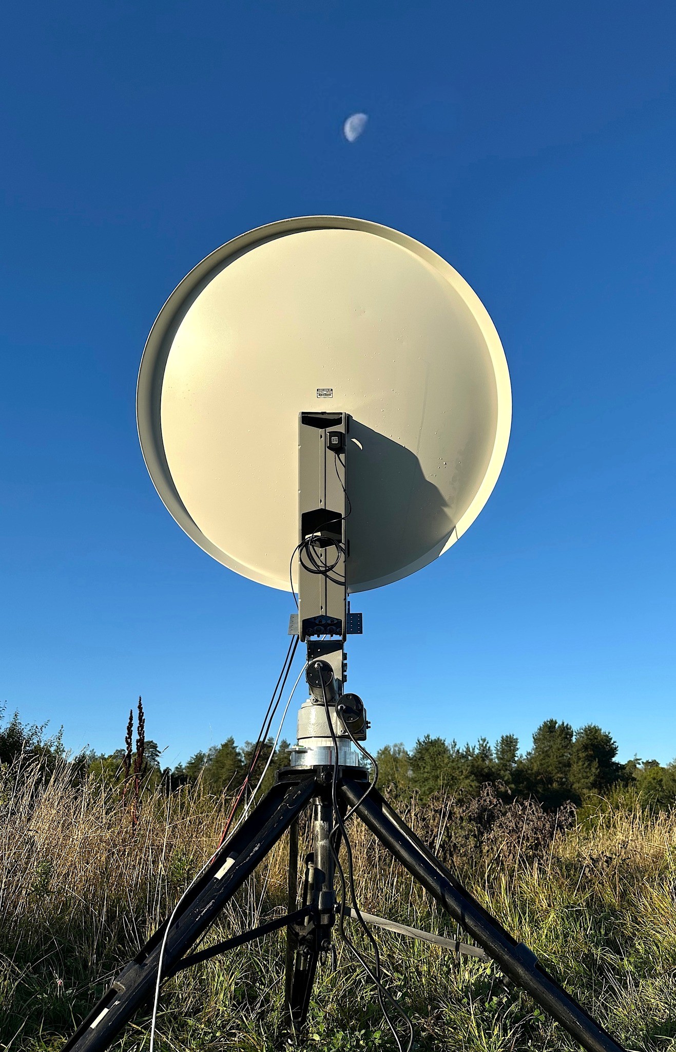 SA5IKN portable 10 GHz setup