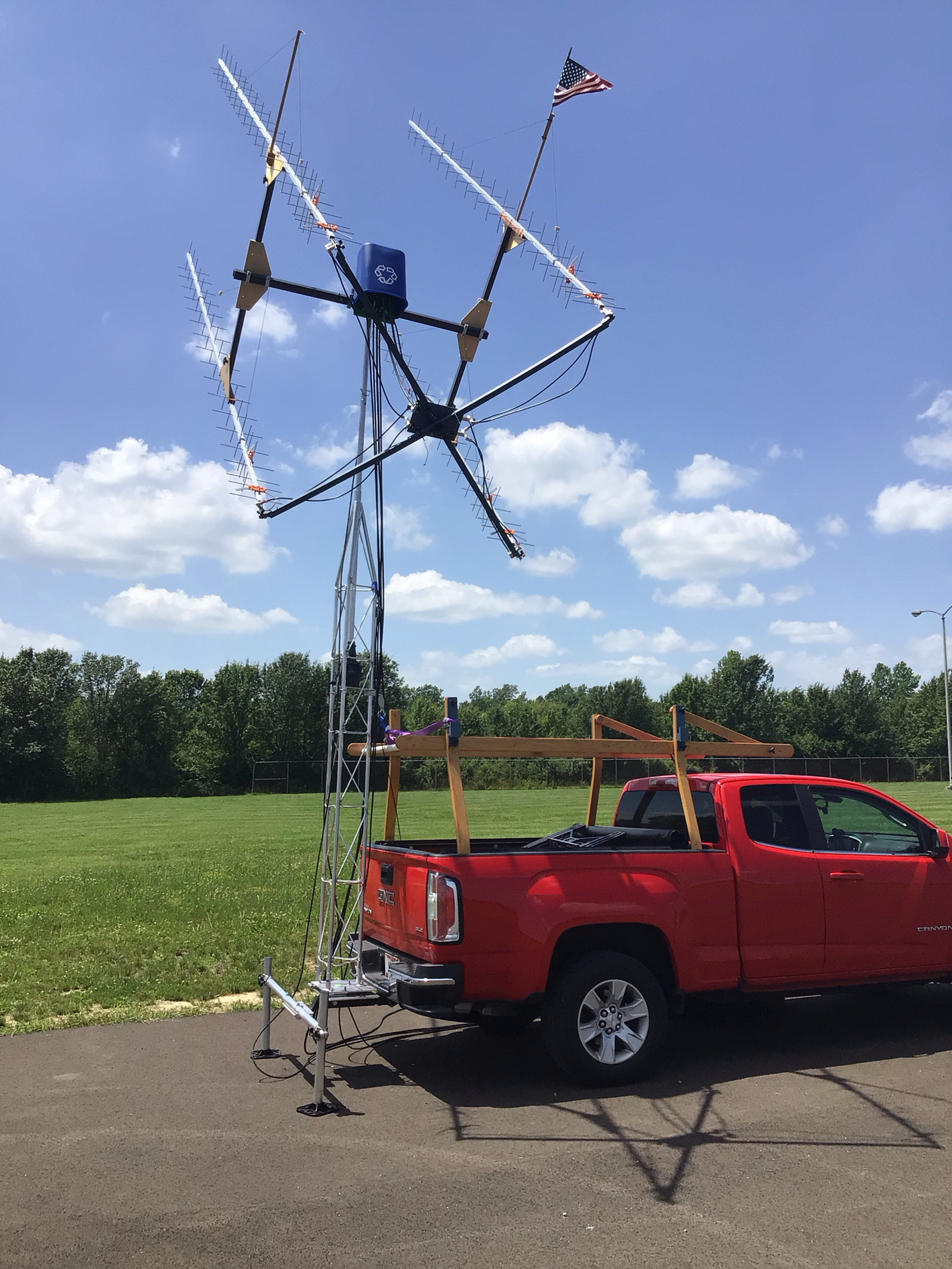 WC8RK initial feed line configuration