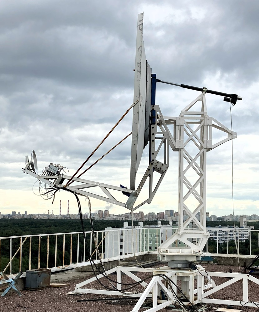 RW3BP 2.4 m Antenna 76 GHz rig