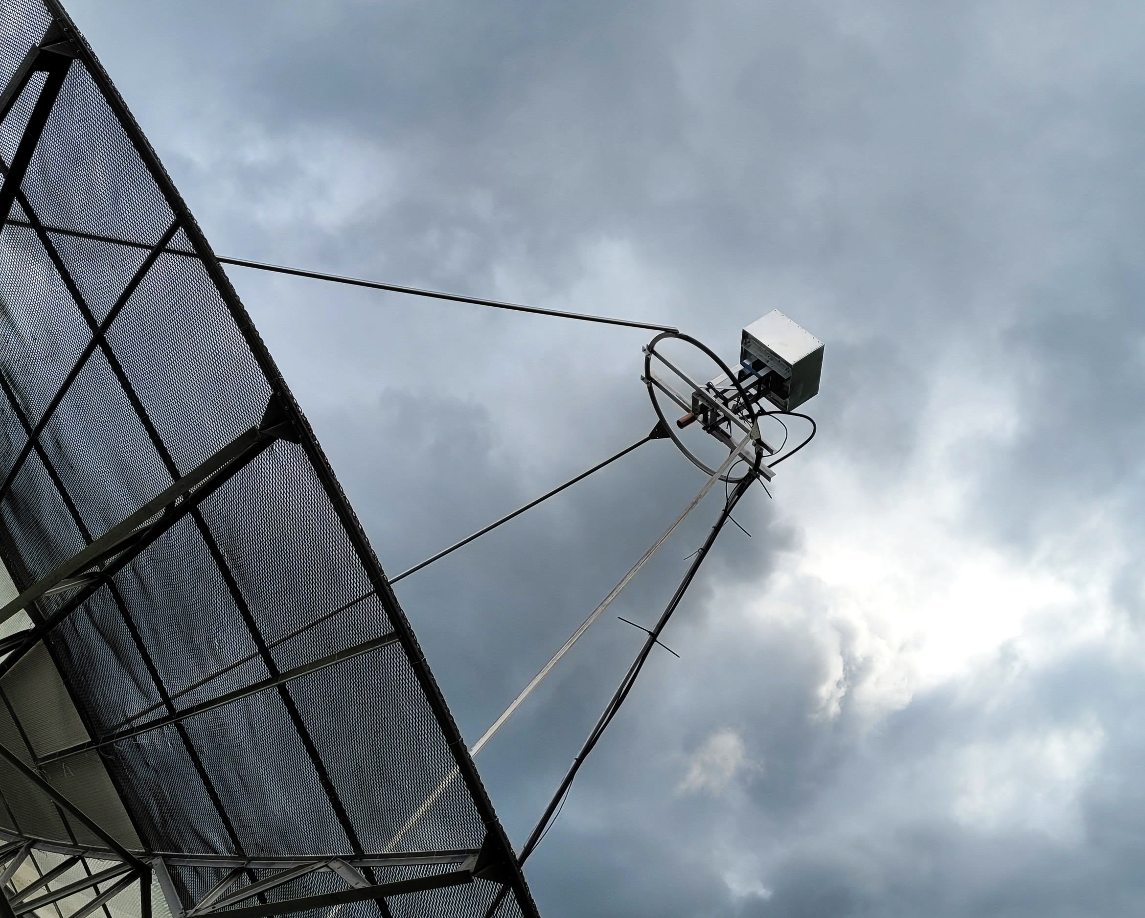 OH1LRY 3 cm system on 8 m dish