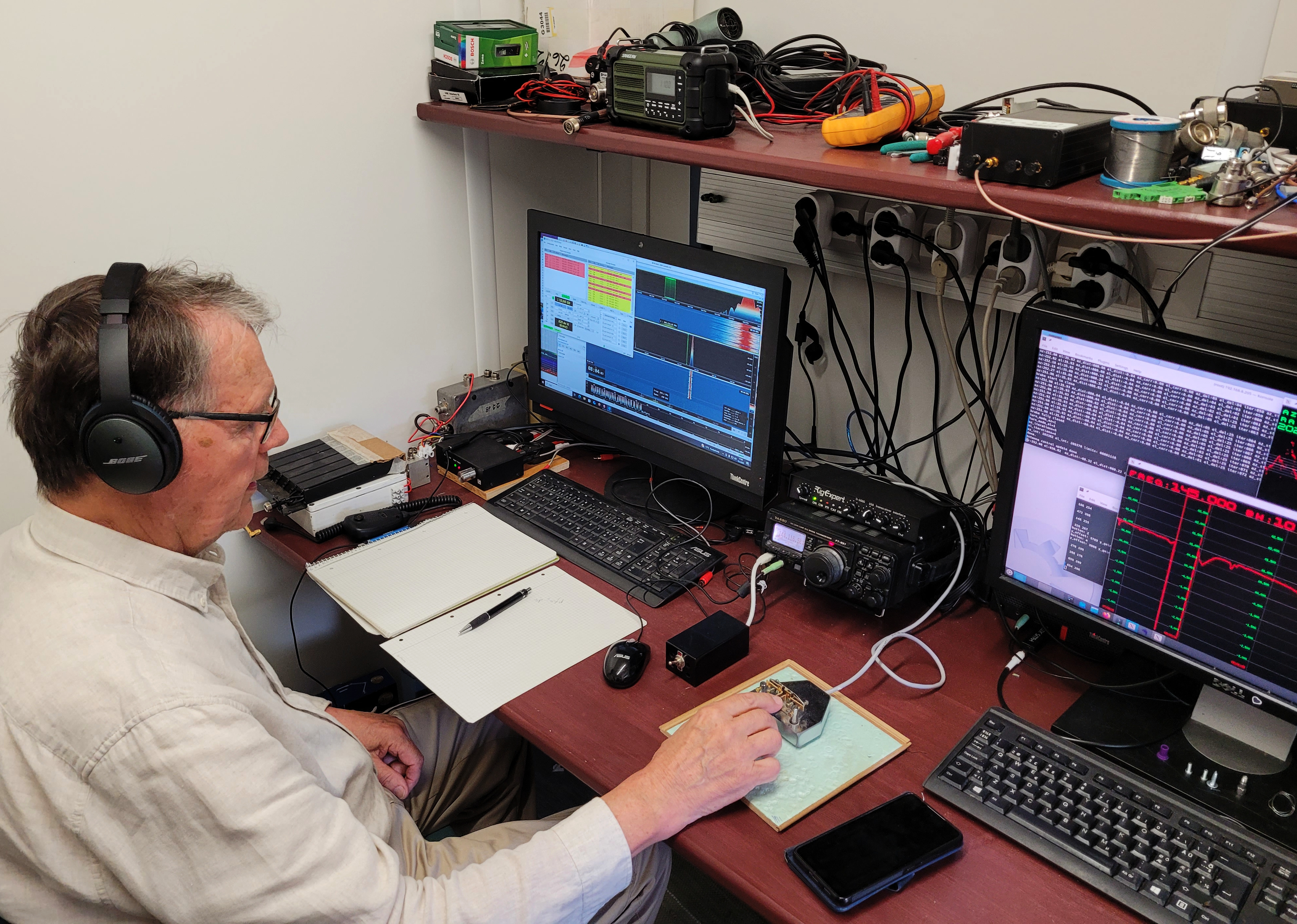 OH1LRY Eino OH2DG op 13 cm