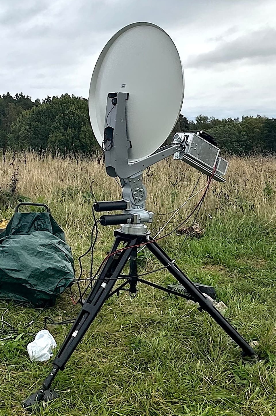 SA5IKN portable 10 GHZ EME station
