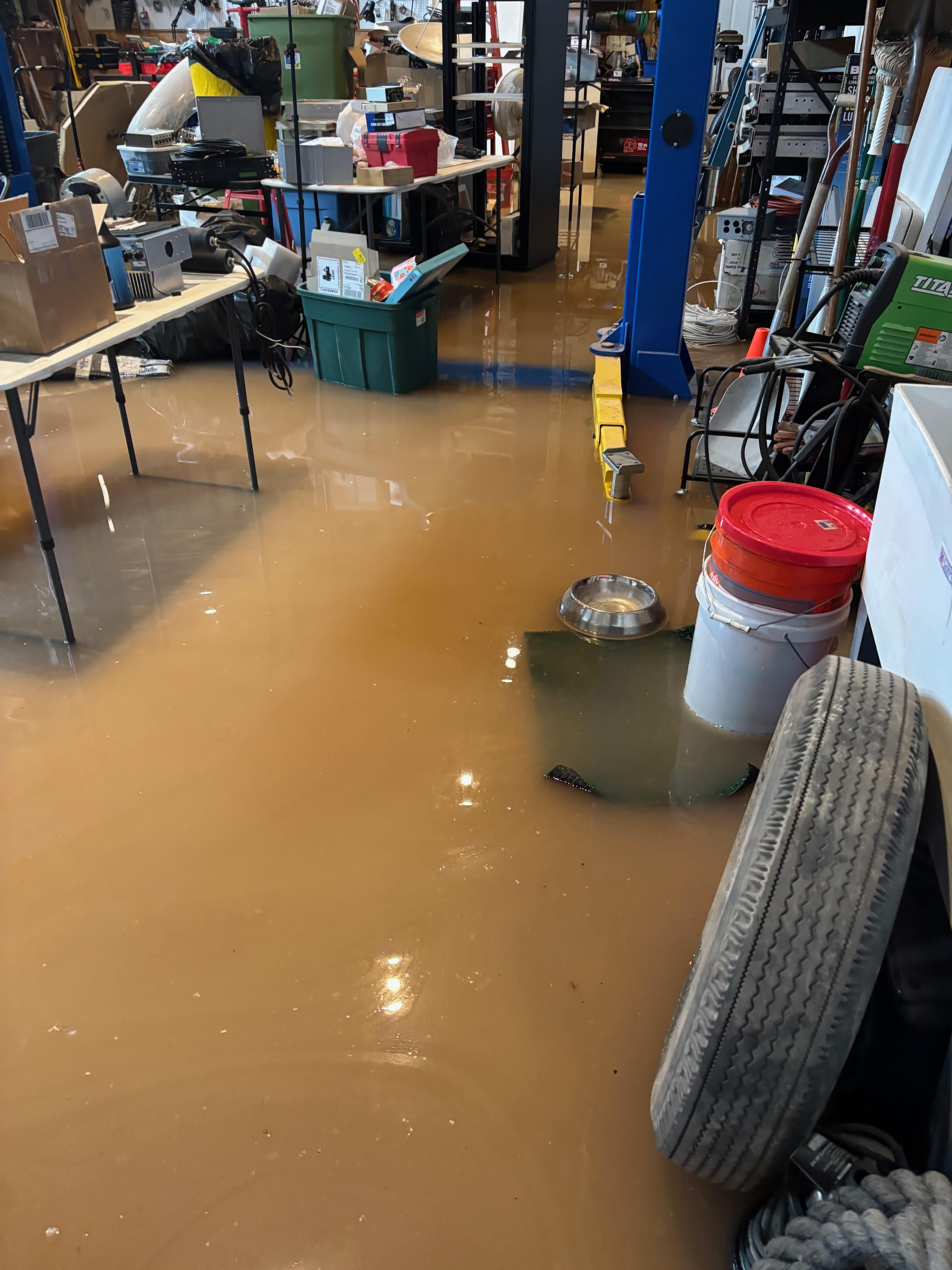 N1AV flooding inside shack