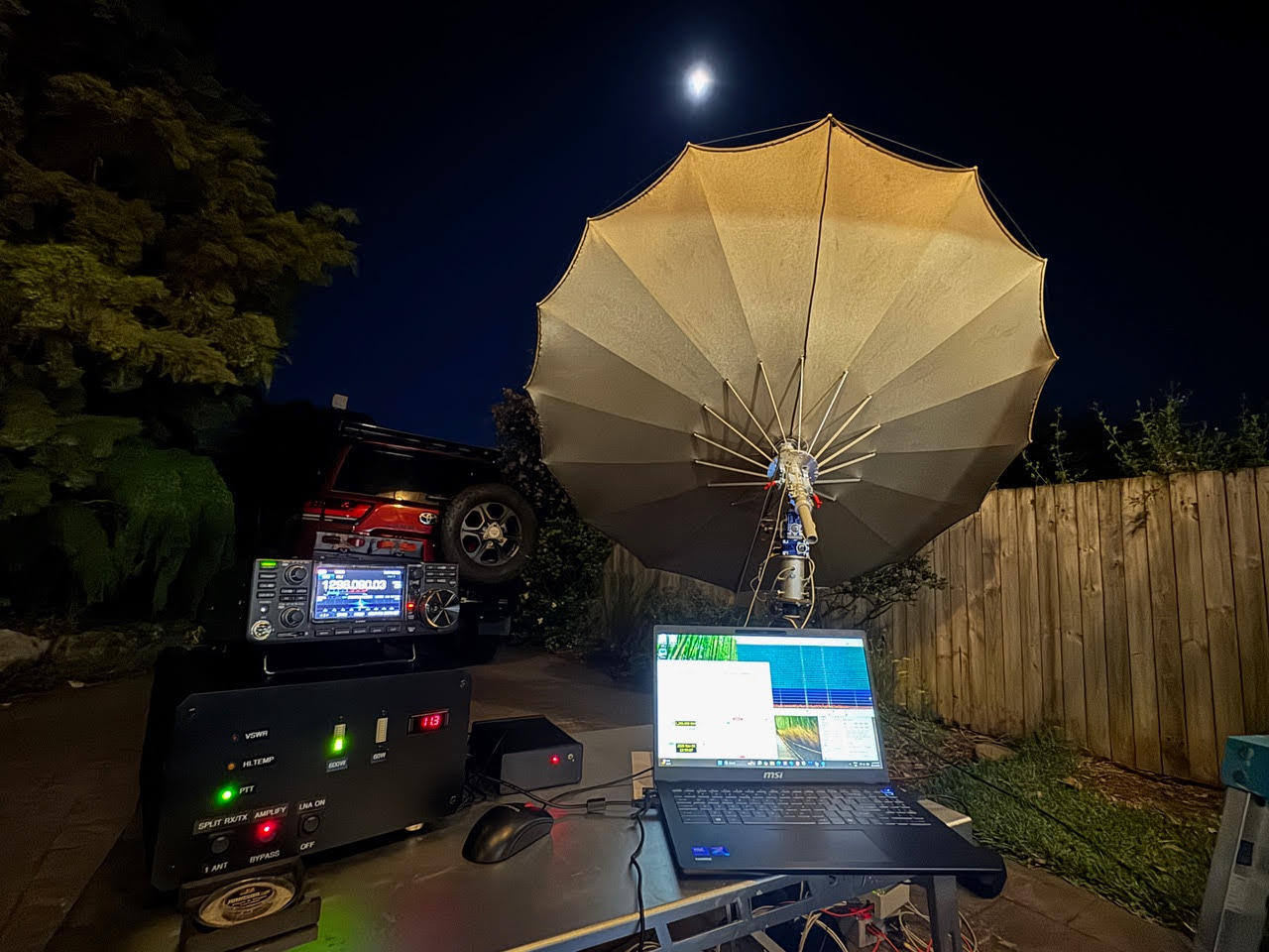 VK2CMP Driveway Setup