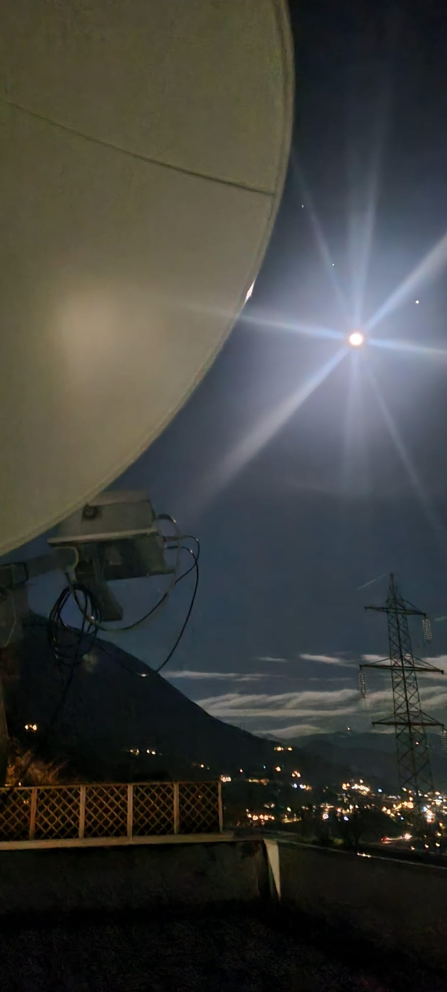 IW2BNA 10 GHz Moon Shot