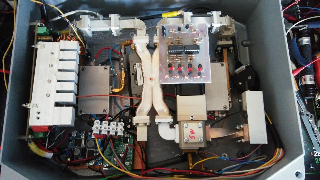 IW2BNA 24 GHz Rig Top View