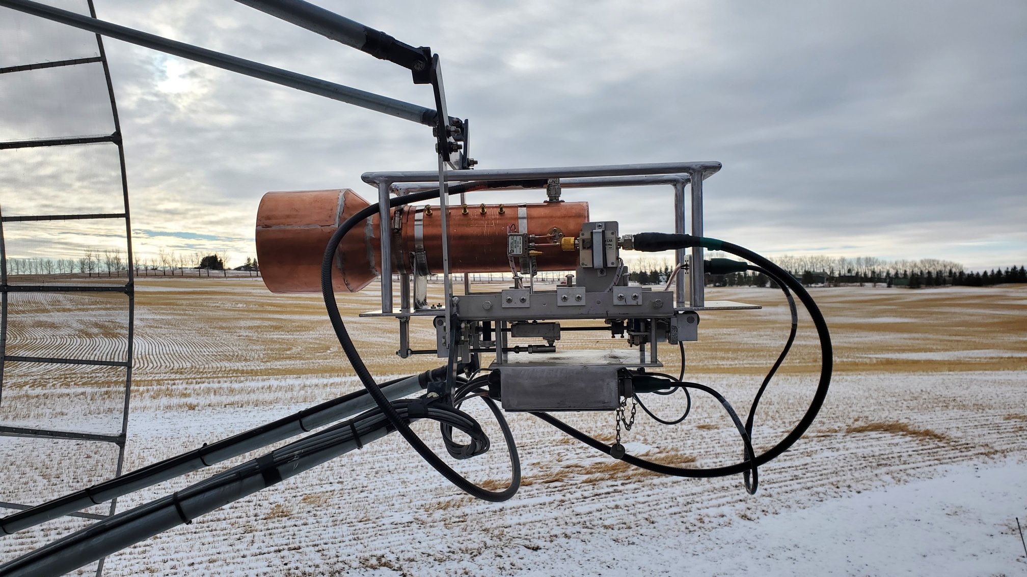 VE6BGT New 13 cm Feedhorn