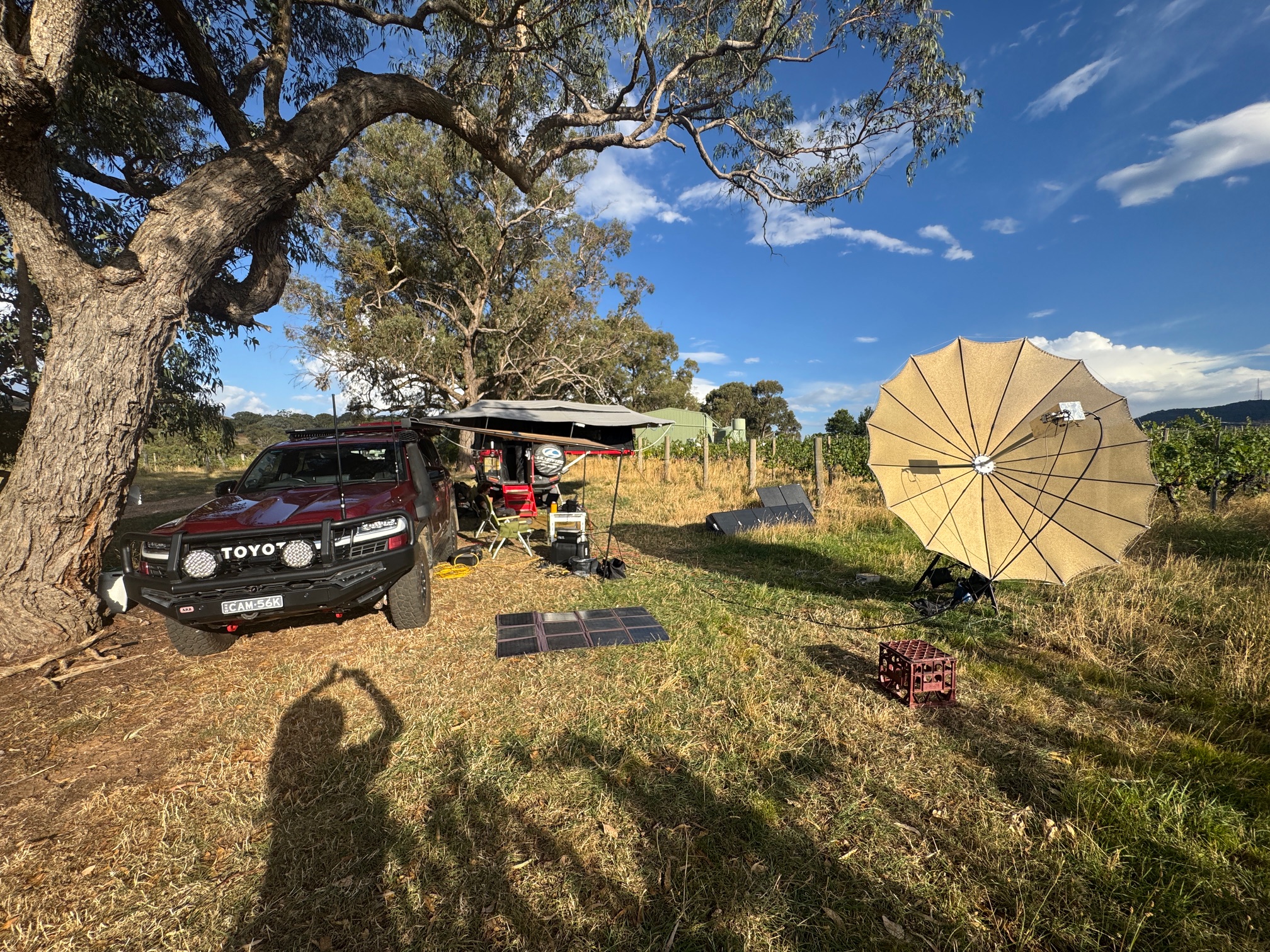 VK2CMP Portable Station Setup