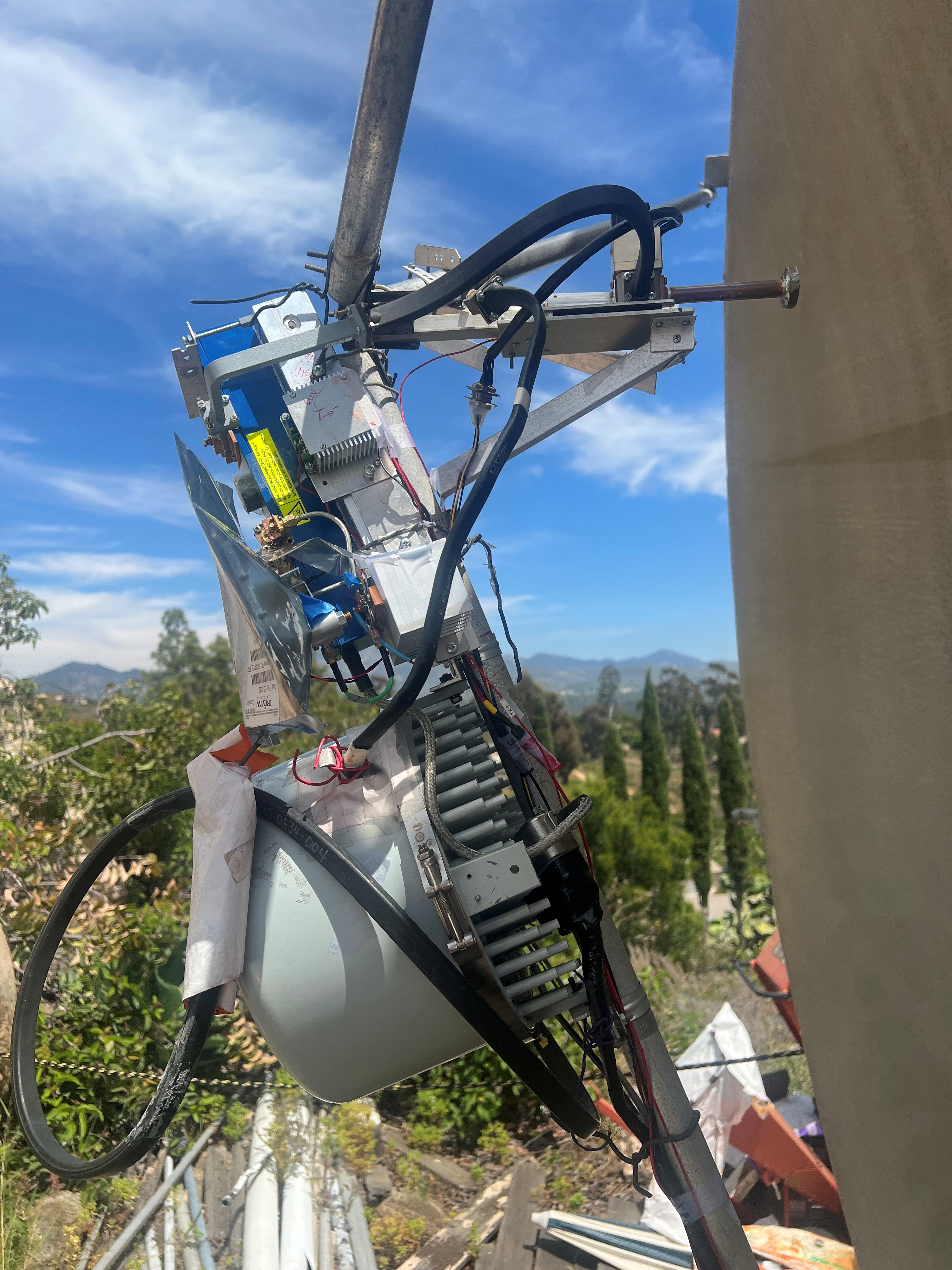 WA6PY 24 GHz RW1127 setup