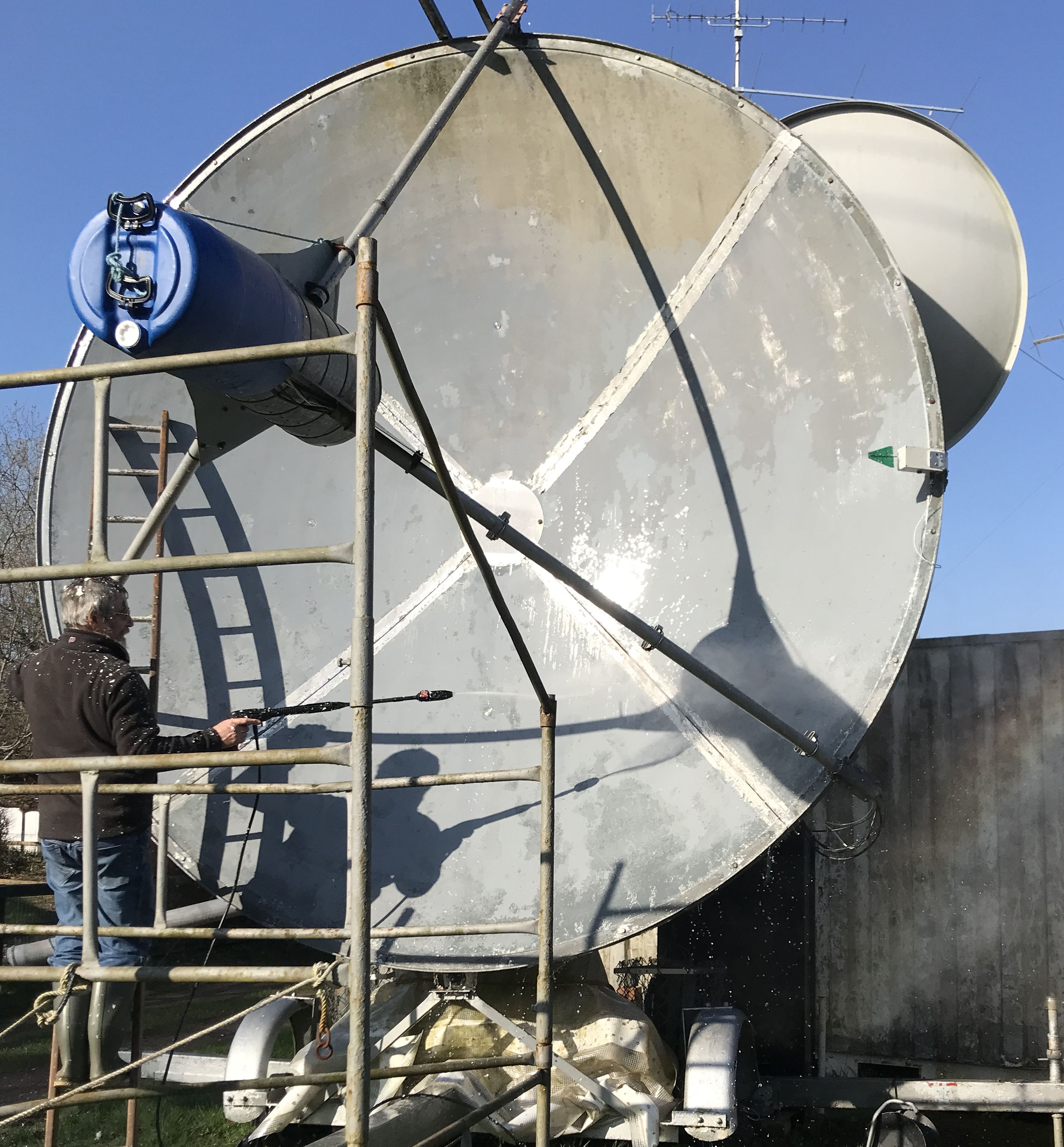 G4RFR Dish Cleanup Begins