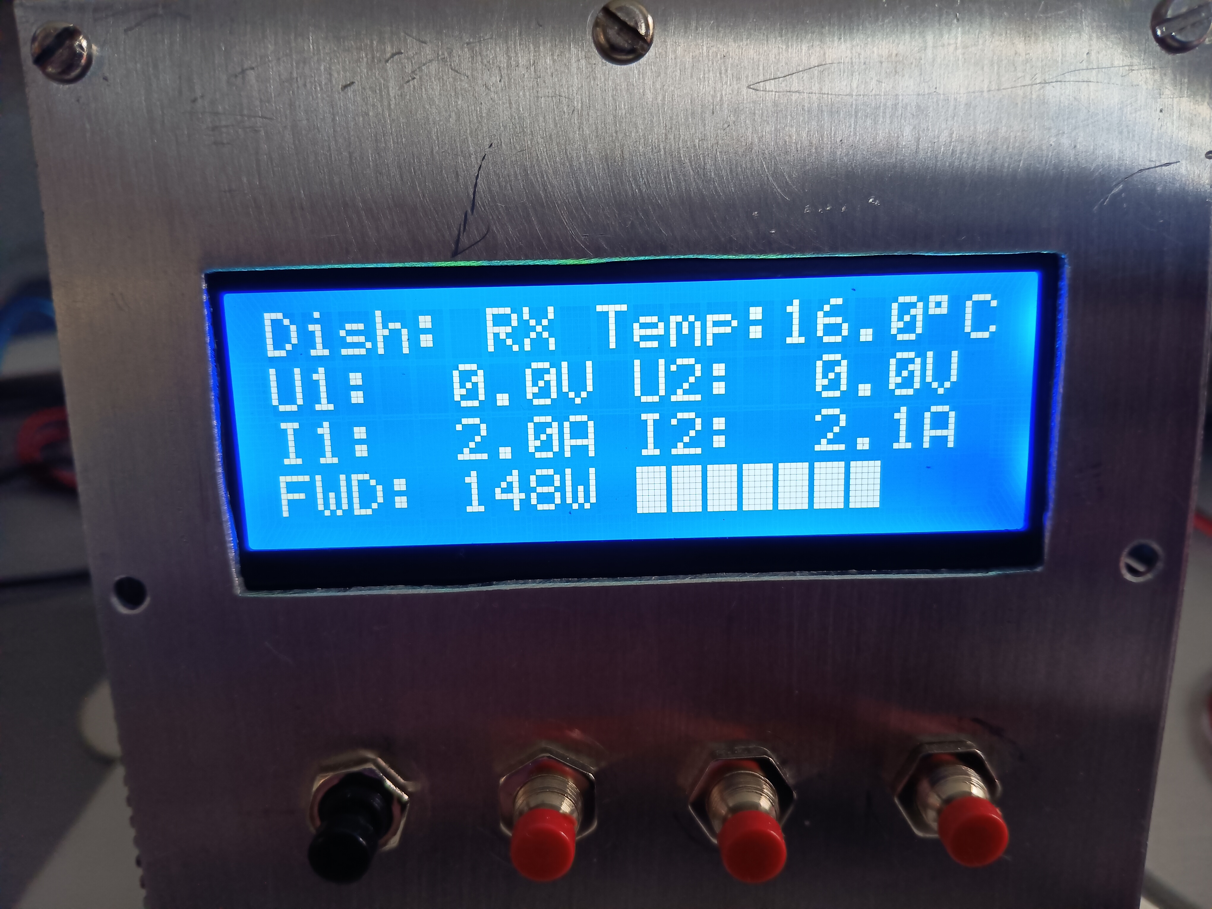 PA0PLY RS485 Master Station Display