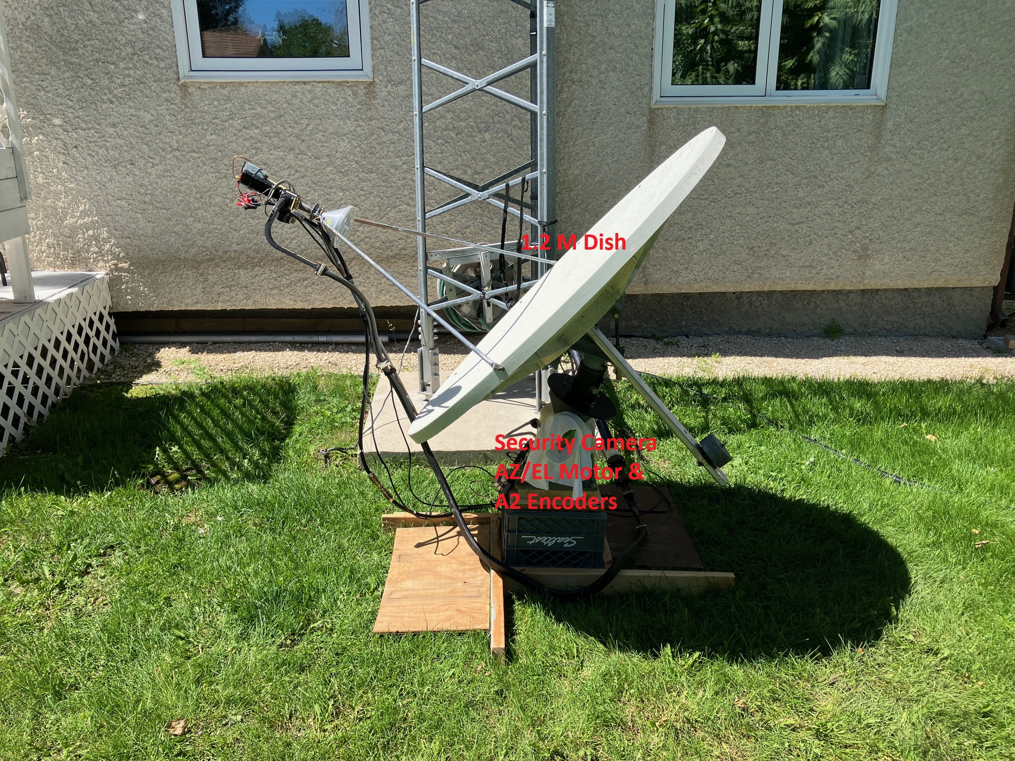 VE4SA 1.2 m Dish