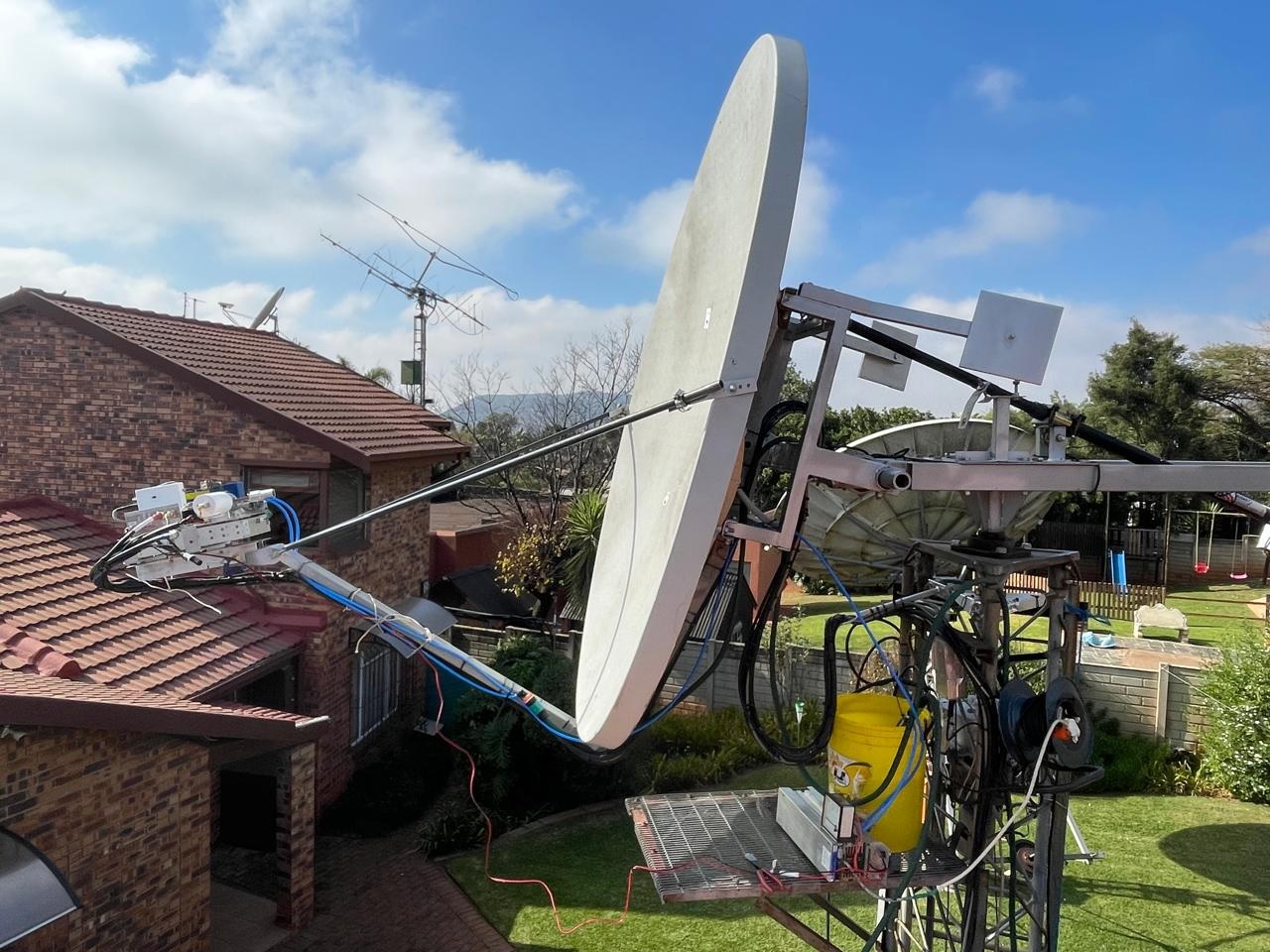 ZS6JON 24 GHz Dish 3