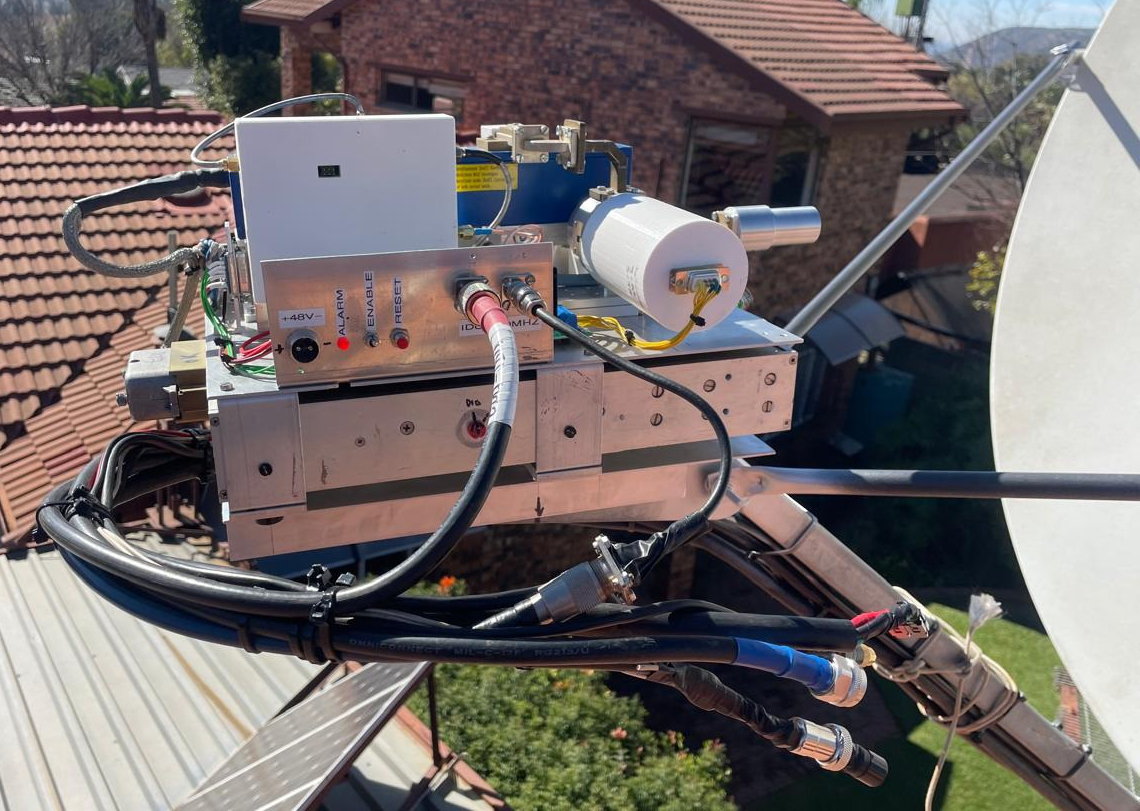 ZS6JON 24 GHz Feed System